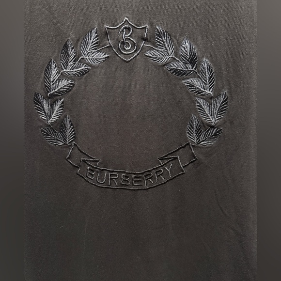 Burberry 'Walworth' Crest Polo-Shirt Black - Picture 6 of 7